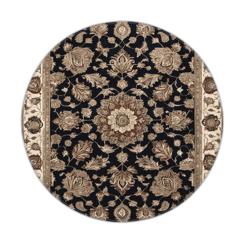 Turkish Gray Indoor and Outdoor Area Rug, Rectangle 5' x 7'