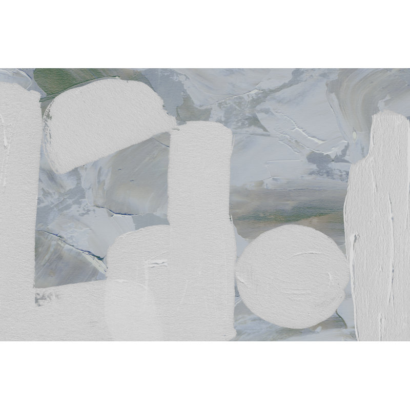 Saltwater Tide III by Melissa Wang - Painting, Wrapped Canvas, 30cm H x 46cm W