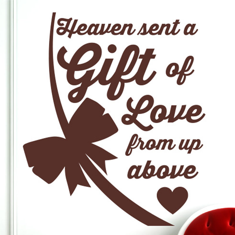 Wall Decal, Medium, Brown