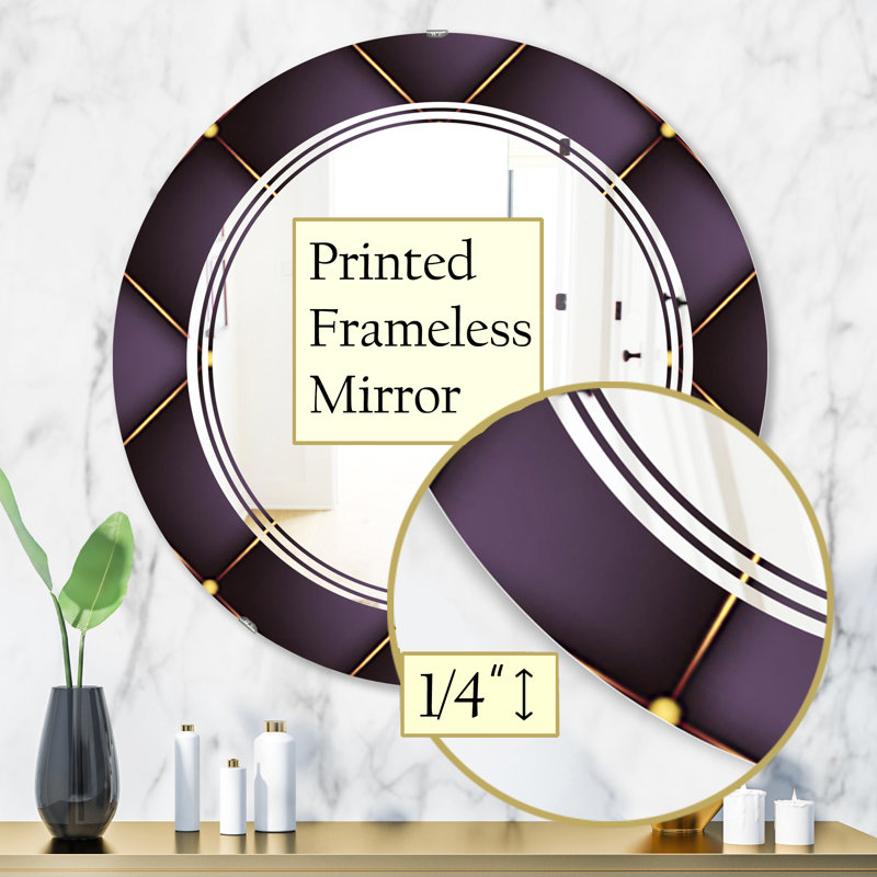 Miroir mural Leaves Botanicals I, H 31,5 po x l po