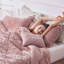 Ensemble de couette en velours matelassé Felicia avec coussin décoratif-2129364055-2129364063