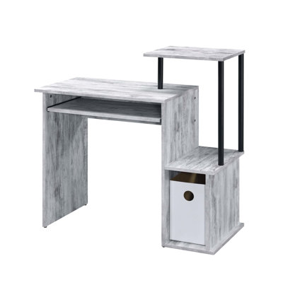 Bureau d'ordinateur avec rangement Lyphre