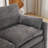 68" W Upholstered Loveseat With Pillows-32242126