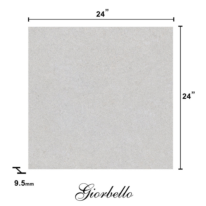 Spanish Zenstone Porcelain 24"x 24"x 9.5mm Floor and Wall Tile Case (5 PCS, 10.76 Sq. Ft.), Urban