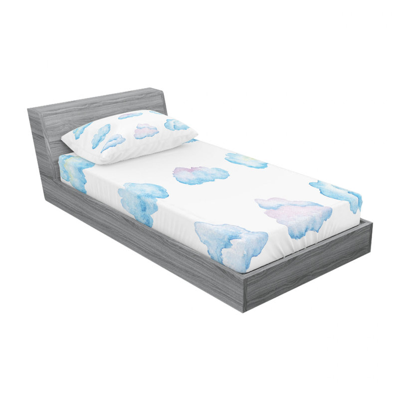 Microfiber Sheet Set, Twin XL Sheet Set with Fitted Sheet