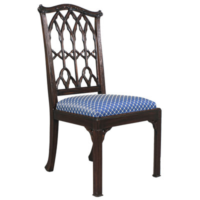 Westminster Abbey Gothic Revival Chippendale Side Chair