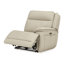 Canapé modulaire inclinable électrique 3 pièces avec console Creeve
