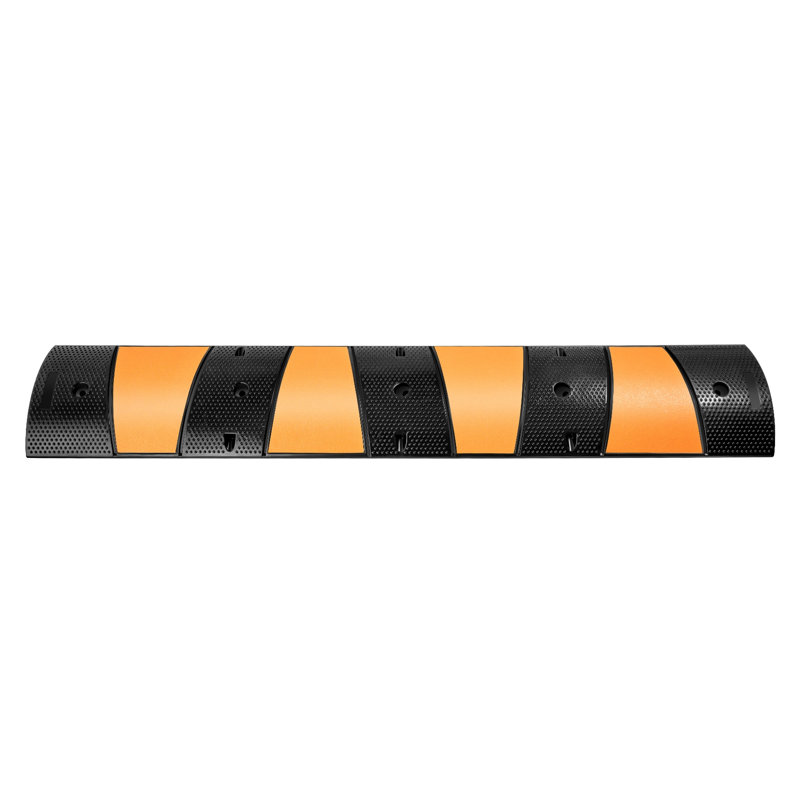 Protecteur de câbles en caoutchouc robuste 72,8 po - capacité de 22 000 lb à 2 canaux pour l'allée et le stationnement