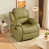 Green Faux Leather