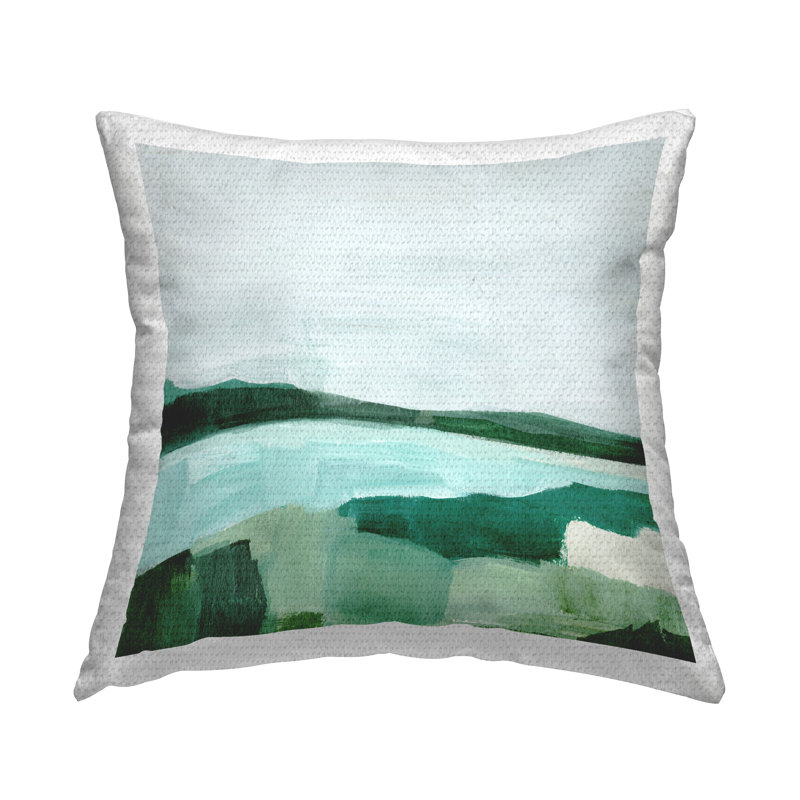 Abstract Outdoor Throw Pillow