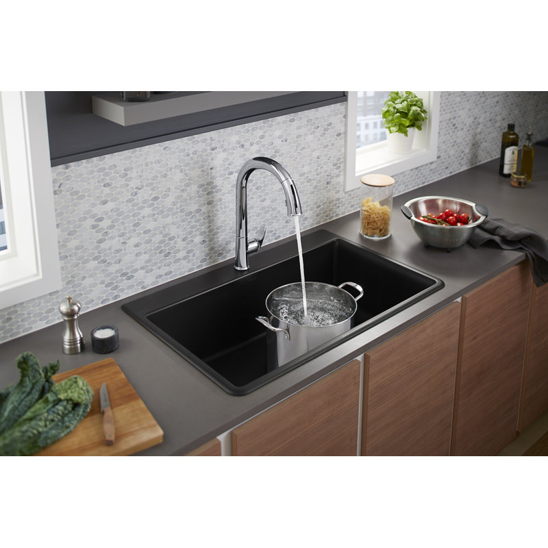 Sensate Kitchen Faucet with Konnect, Polished Chrome