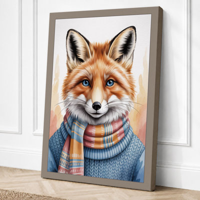 Fashionable Fox Modern - Print