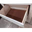 Commode à tiroirs en queue d'aronde anglaise, 1 pièce, finition chêne blanc