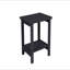 Chaise Adirondack pliante avec table d'appoint, ensemble de chaises Adirondack 3 pièces à texture de bois (comprend 2 chaises et 1 table)-87896085
