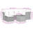 Vidaxl Garden Sofa Set Grey