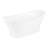 Desborough 69" Acrylic Soaking Freestanding Tub with Integrated Drain and Overflow