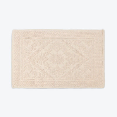 Castleman Jacquard Damask Bath Mat
