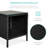 3-Piece Outdoor Wicker Conversation Patio Bistro Set, W/ 2 Chairs, Table-22106500-22106505