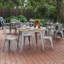 Table de restaurant commerciale intérieure / extérieure en polyester Harewood-582744024-582744027