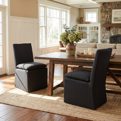 Keaton Linen Dining Chair