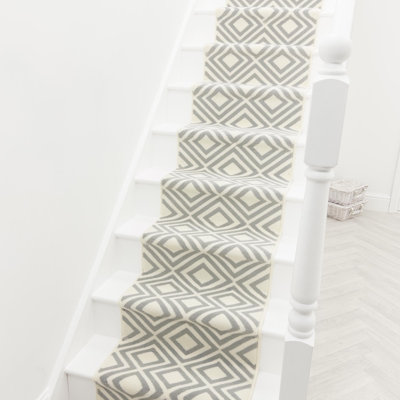 Stair Runner Geometric Area Rug