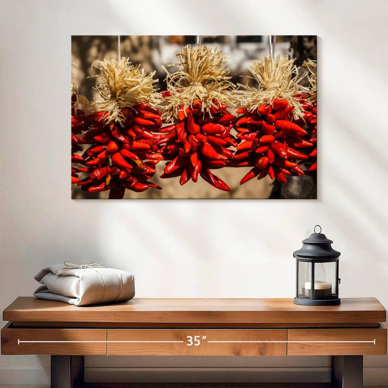 Yarlin Chili Pepper Spice, 16" H x 24" W
