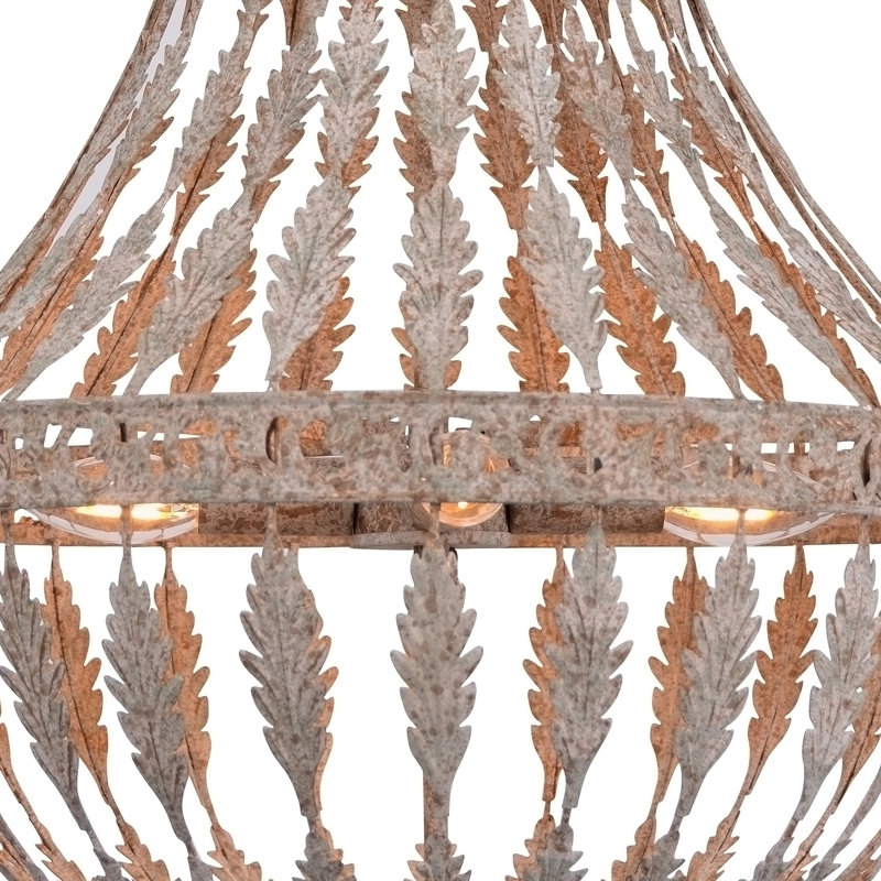 Capirano Empire Chandelier, 29.5" H x 18.5" W x 18.5" D