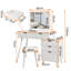Terese Dressing Table with Mirror
