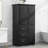 Tall And Wide Storage Cabinet With Doors For Bathroom/Office, Three Drawers-1045119103