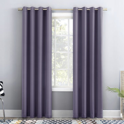 Thermal Energy Saving Grommet Curtain Panel - Basics by Wayfair™