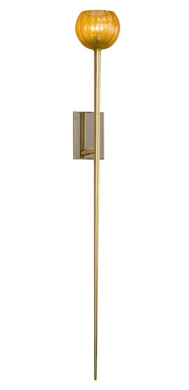 Luminaire mural 1 lumière Merlin, H 51,5 po x l 6,75 po x P 5,75 po