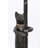 43'' Black Traditional Floor Lamp