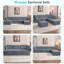 Canapé modulaire modulaire avec repose-pieds-1804856674