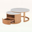 Table basse gigogne élégante pour les salons modernes