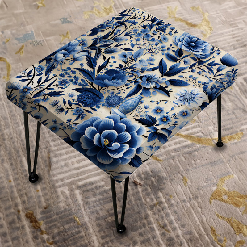 Motif victorien Cobalt Garden Scenes