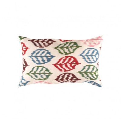 Silk Lumbar Rectangular Pillow Cover & Insert