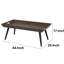 Table basse en bois avec plateau Annakatrin