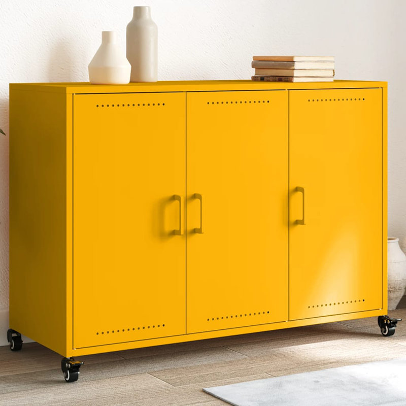 Alexcya 100.5cm Sideboard, Mustard Yellow