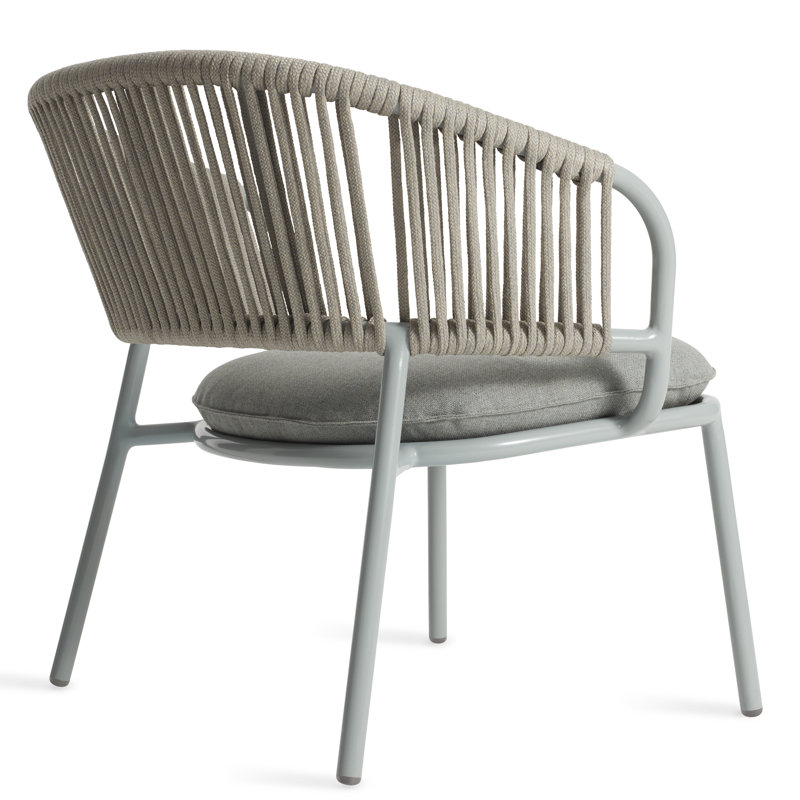 Mate Outdoor Lounge Chair, Toohey Breezy Blue