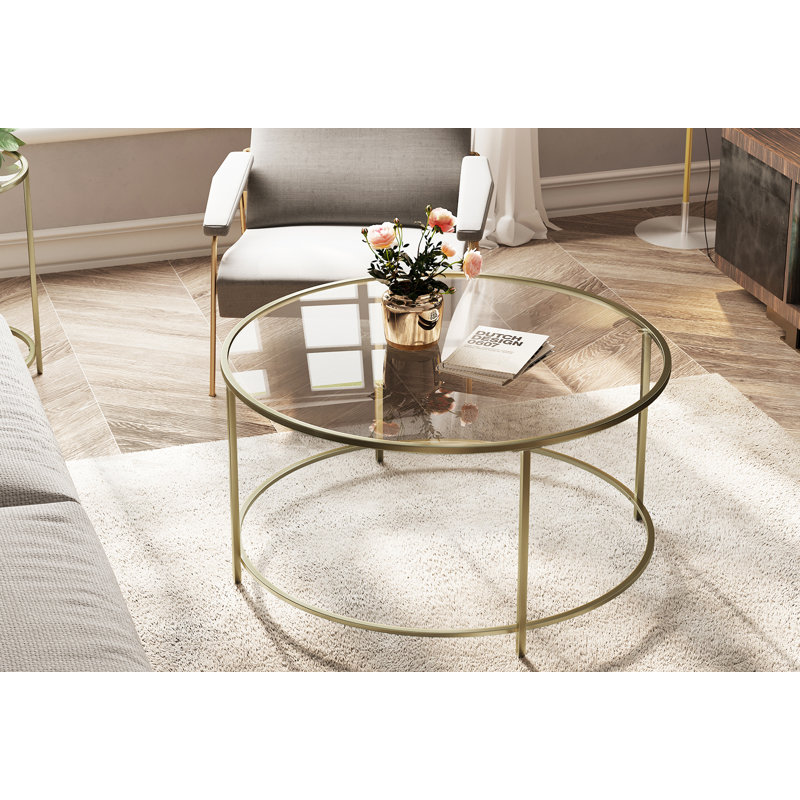 2 - Piece Living Room Table And  Upholstered Sofa Set