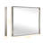 Lohoski Decorative Bathroom Vanity Mirror for Wall - Beveled Design-690816653-690816655