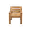 Chaise de salle à manger d'extérieur en teck Pacific (ensemble de 2)-103692418
