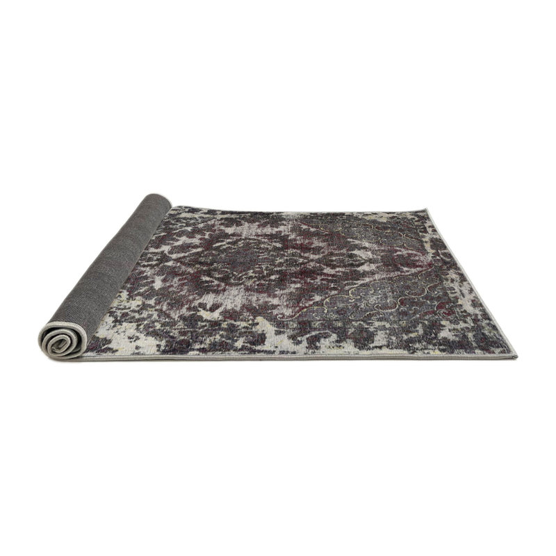 Vannatta Wool Oriental Indoor Rug, Round 8'