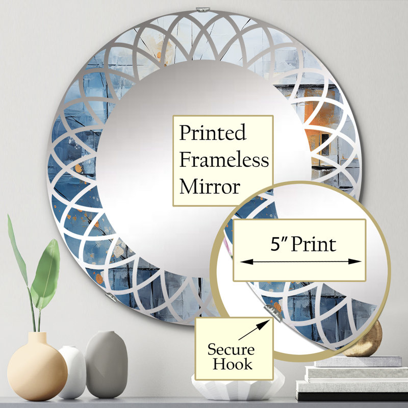 Miroir mural Moffet, 24 po x 24 po