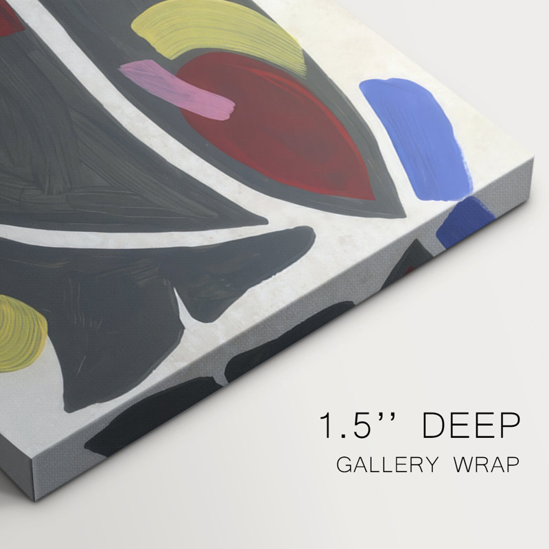 Canasta II  -Custom Wrapped Gallery Canvas - 3 Pieces, 48" H x 96" W