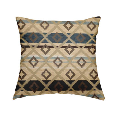 Geometric Rectangular Cushion