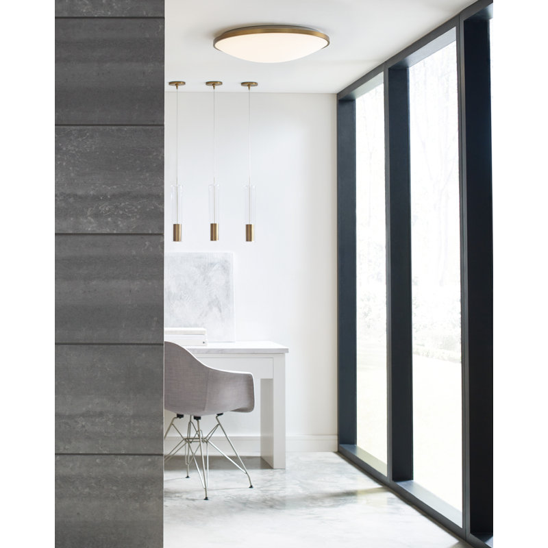 Captra 1 - Light Pendant, Aged Brass, No