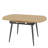 Extendable Round Dining Table For 4-8 People, Oval Dining Table