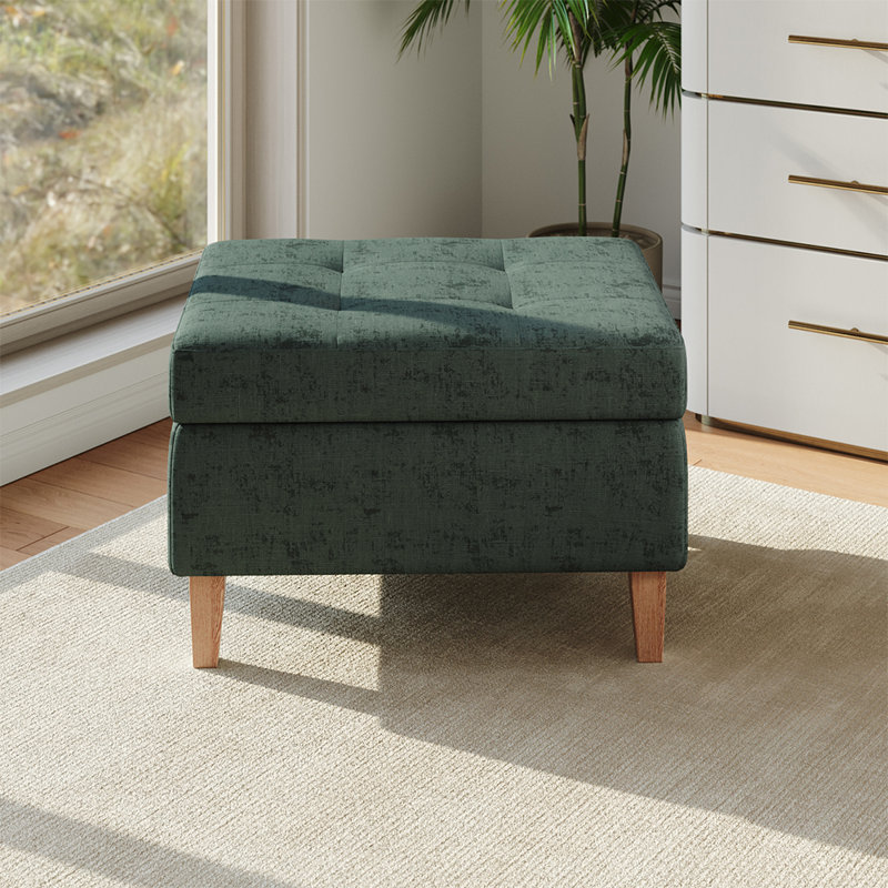 72.01cm Wide Rectangle No Pattern Standard Ottoman