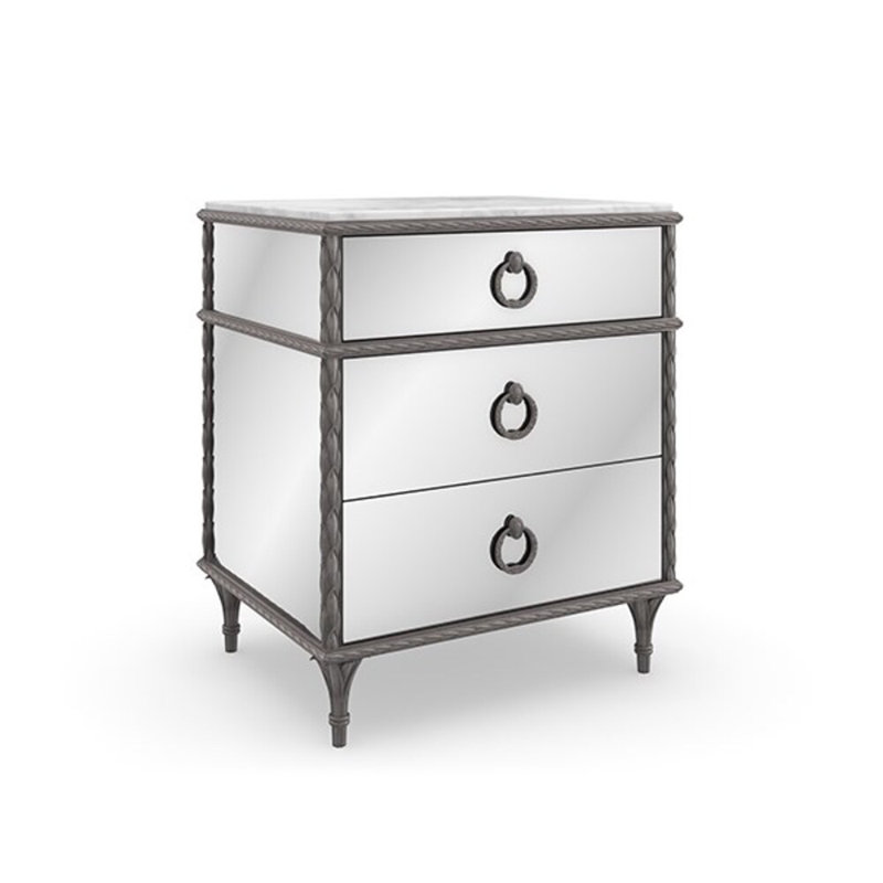 Fontainebleau 3 - Drawer Nightstand